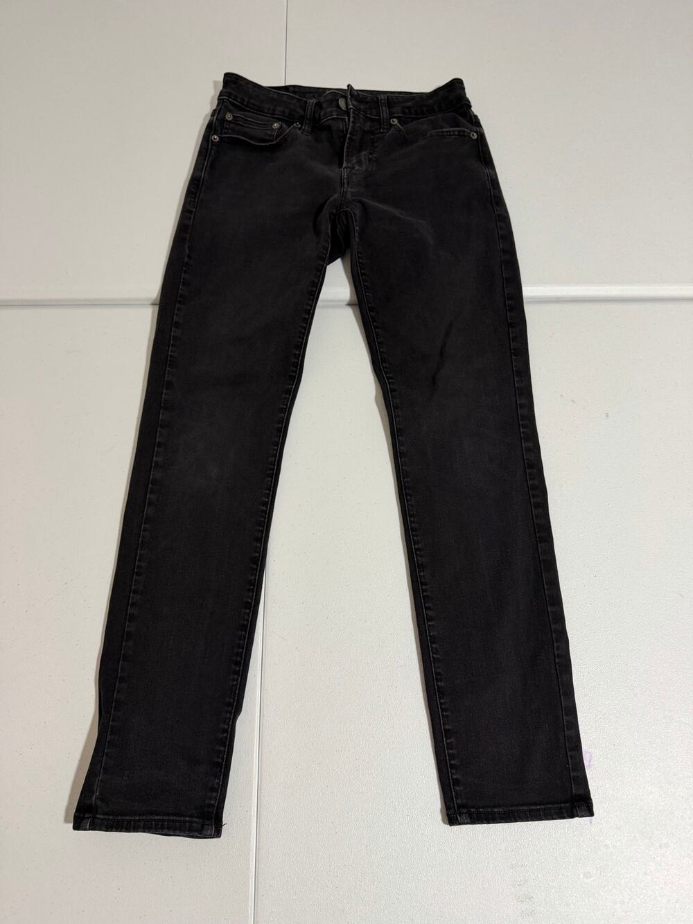 American Eagle Next Level Flex Jeans Men’s 28x30 Black Skinny Stretch Denim